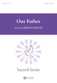 Our Father TTBB choral sheet music cover